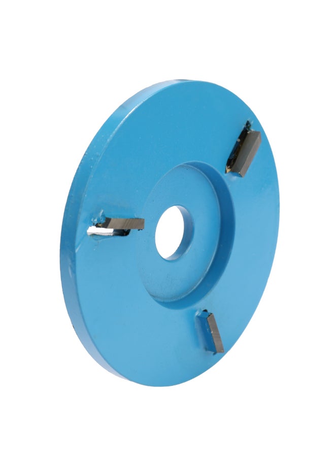 Three Teeth Woodworking Turbo Plane Wood Carving Disc Blue  - Image 4