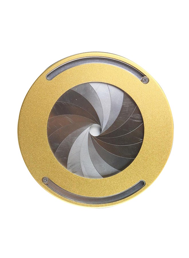 304 Stainless Steel Adjustable Measuring Drawing Tool Gold/Silver 16.5cm  - Image 1