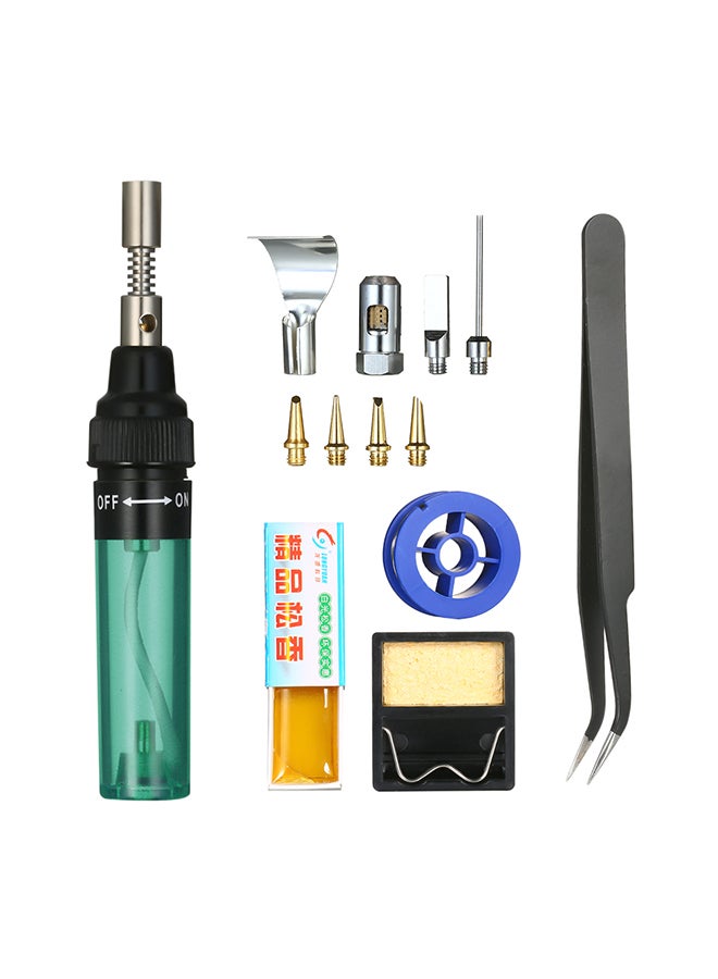 13-In-1 Soldering Iron Kit Green  - Image 1