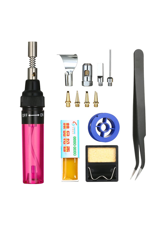 13-In-1 Soldering Iron Kit Red  - Image 1