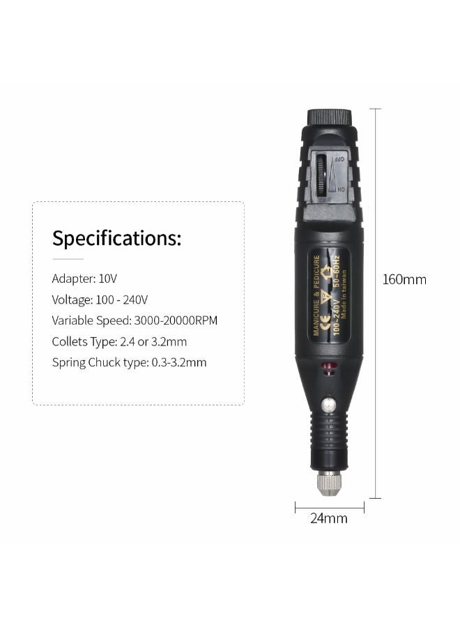 Generic Engraving Pen Carve Tool Black 22.5cm  - Image 3