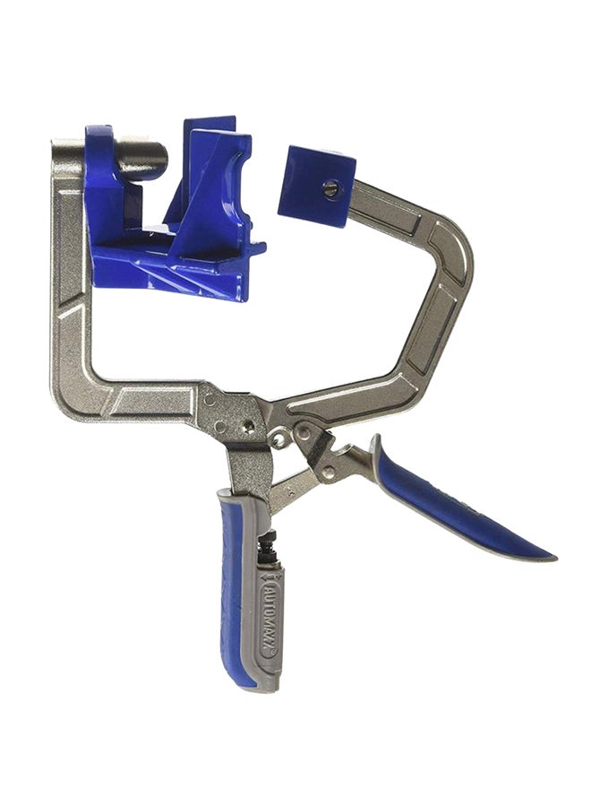 Auto Adjustable Right Angle Clamp Blue/Silver - Image 1