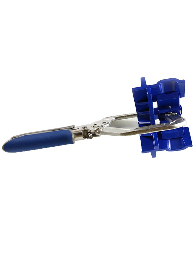 Auto Adjustable Right Angle Clamp Blue/Silver - Image 2