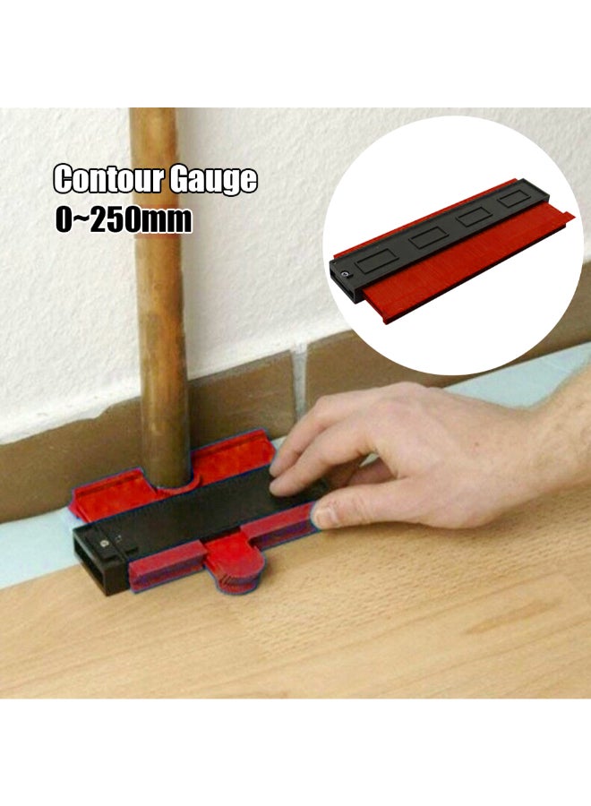 Generic Precisely Measure Irregular Shapes Contour Gauge Red 27 x 2 x 10cm  - Image 3