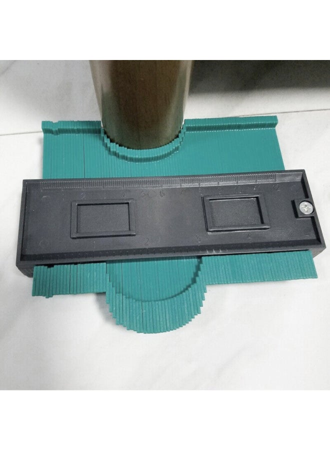 Generic Precisely Measure Irregular Shapes Contour Gauge Green 27 x 2 x 10cm  - Image 2
