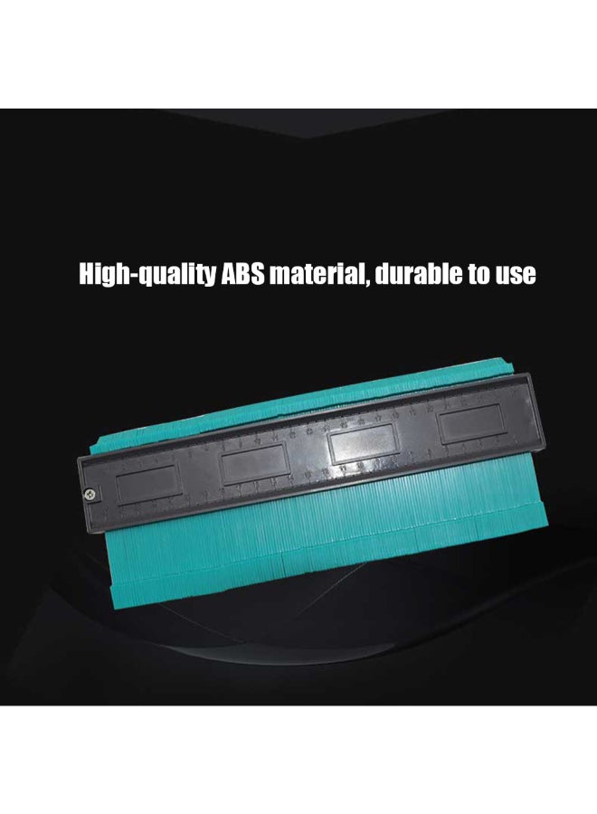 Generic Precisely Measure Irregular Shapes Contour Gauge Green 15 x 2 x 10cm  - Image 4