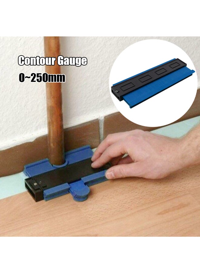 Generic - Precisely Measure Irregular Shapes Contour Gauge Blue 27 x 2 x 10cm - Image 1