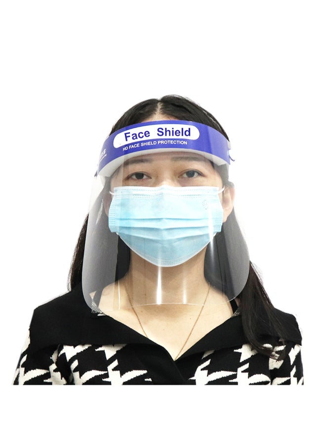 Protective Dust-Proof Welding Safety Face Shield Blue/Clear 32 x 6 x 27centimeter - Image 2