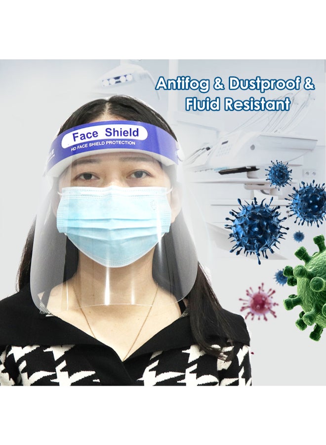 Protective Dust-Proof Welding Safety Face Shield Blue/Clear 32 x 6 x 27centimeter - Image 4