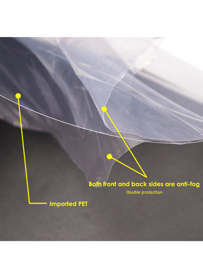 Protective Dust-Proof Welding Safety Face Shield Blue/Clear 32 x 6 x 27centimeter - Image 5