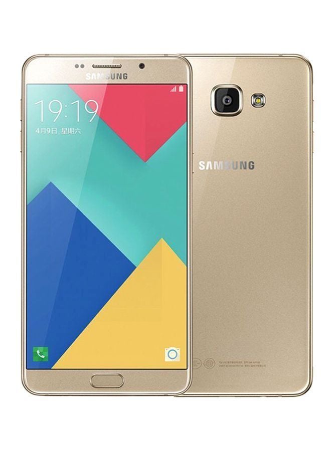 Samsung - Galaxy A9 Pro Dual SIM Gold 4GB RAM 32GB 4G LTE - Image 1