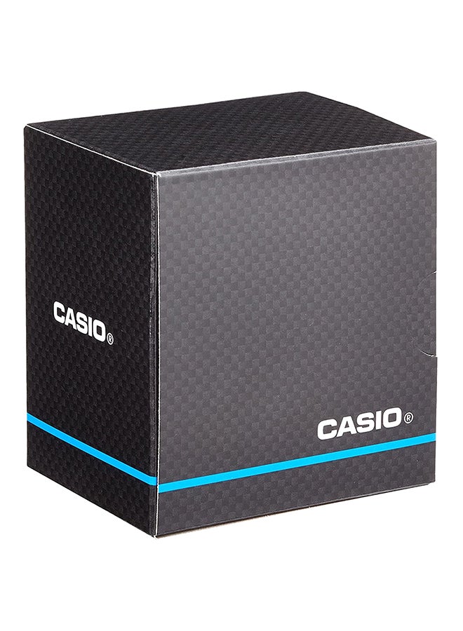 كاسيو ساعة يد كوارتز رقمية وبعقارب بسوار من الإستانلس ستيل طراز AEQ-100BW-9A - مقاس 48 مم - لون أسود للرجال  - Image 5