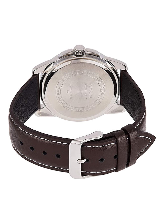 CASIO Girls' Stainless Steel Analog Quartz Watch LTP-1314L-7AVDF - 33 mm - Brown - Image 2