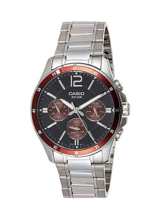 Men's Enticer Analog Watch MTP1374D-5A - 47 mm - Silver - v1586196870/N12072804A_1