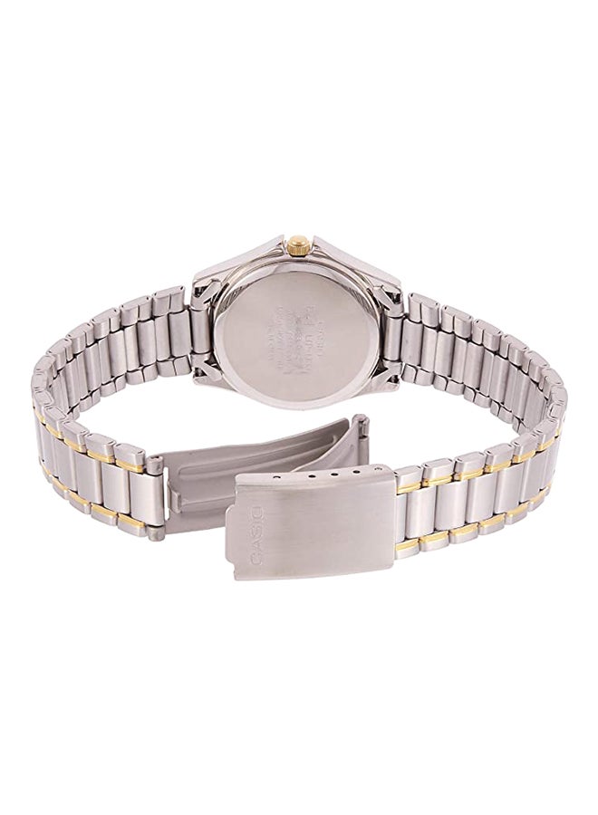 CASIO Women's Water Resistant Stainless Steel Analog Watch LTP1183G-7A - 29 mm - Silver/Gold  - Image 2