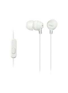 MDR-EX15 In-Ear Headphones White