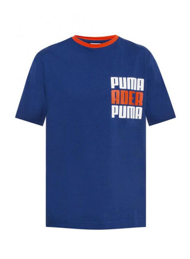 PUMA - Ader Error Short Sleeves T-Shirt Blue - Image 1