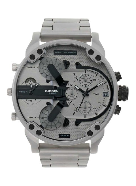 Men's Stainless Steel Chronograph Wrist Watch DZ7421