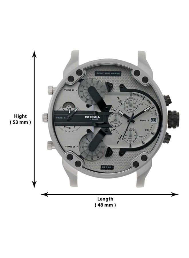 Men's Stainless Steel Chronograph Wrist Watch DZ7421