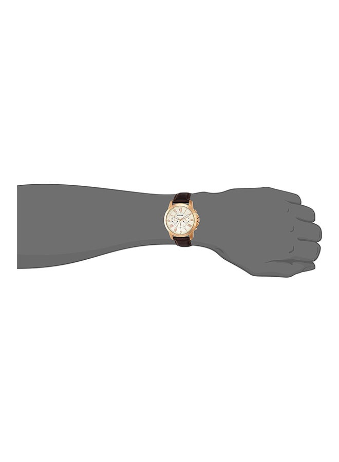 FOSSIL Men's Water Resistant Chronograph Watch FS4991  - Image 4