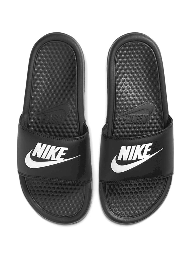 Benassi Just Do It Printed Slides Black/White
