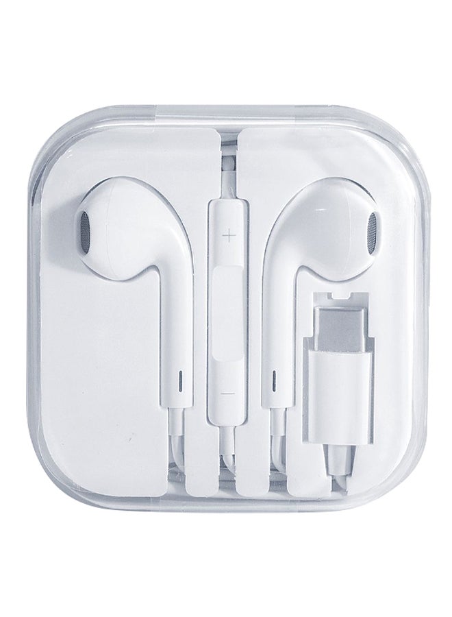 devia Smart In-Ear Type-C Earphones With Microphone White - Image 2