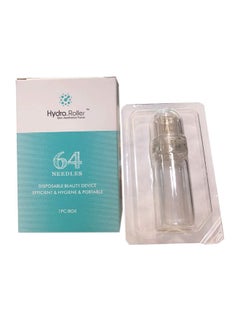 Microneedle Derma Roller And Serum Applicator Cosmetic Microneedling Tool Clear 0.5mm