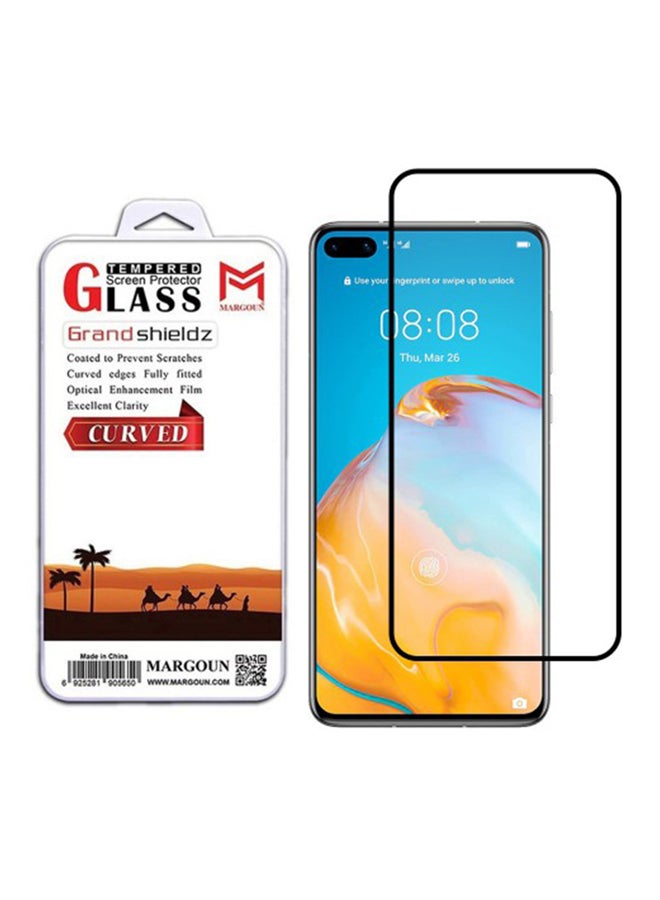 MARGOUN 3D Screen Protector For Huawei P40 Clear/Black