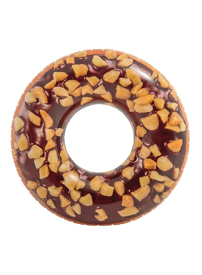INTEX Nutty Chocolate Donut Float Tube 45inch - Image 1