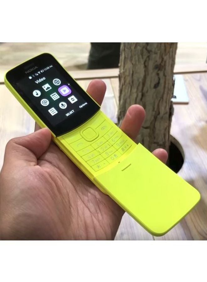 NOKIA - 8110 Dual SIM Yellow 512MB RAM 4 GB 4G LTE - Image 1
