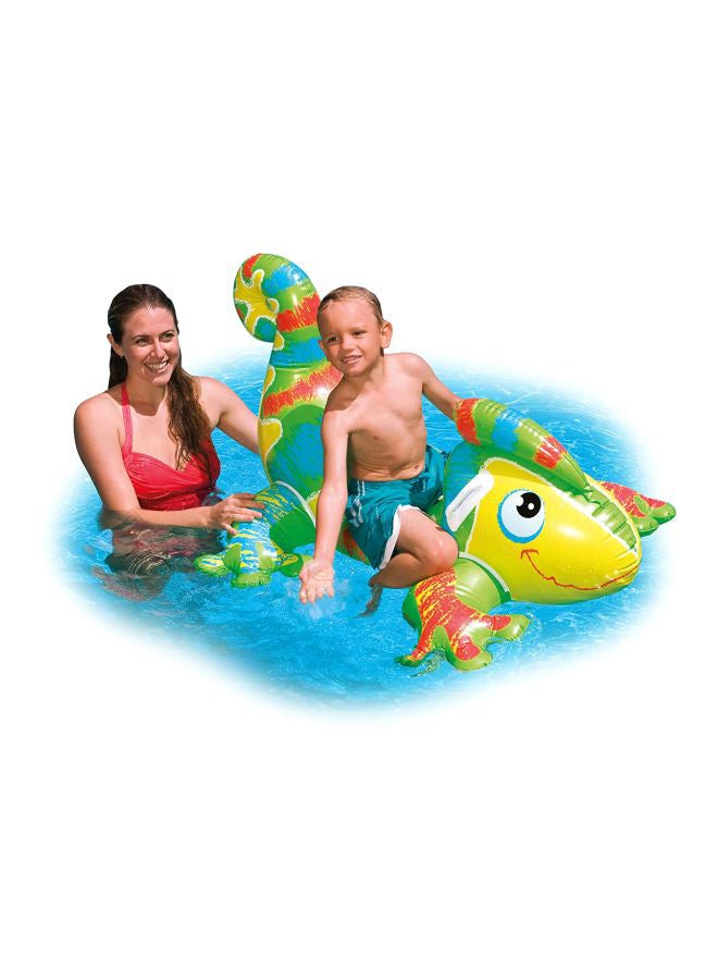 Smiling Gecko Ride On Pool Float 56569EP