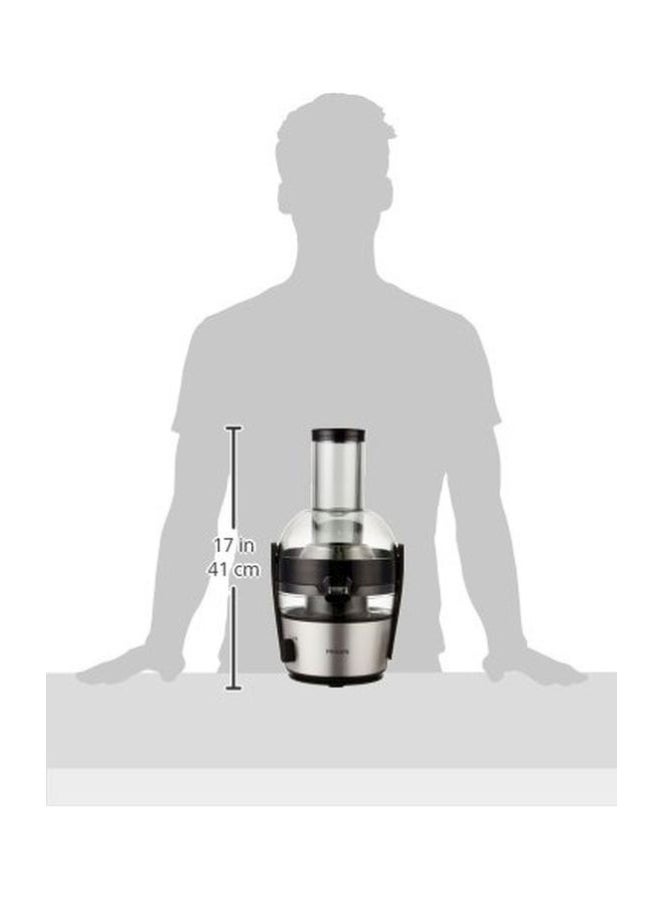 Philips - Viva Collection Juice Extractor 800 ml 700 W HR1863/05 Black - Image 1