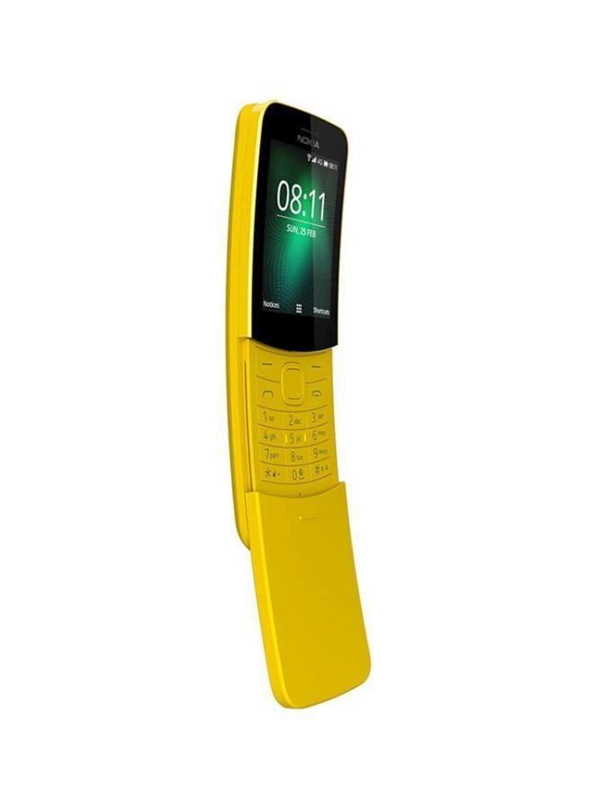 NOKIA - 8110 Dual SIM Yellow 512MB RAM 4 GB 4G LTE - Image 1