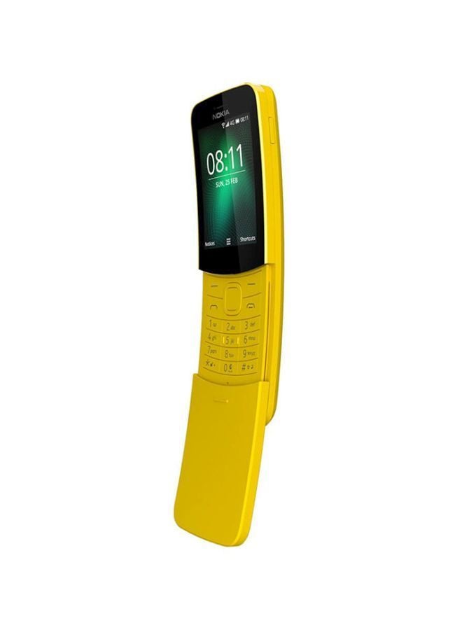 NOKIA - 8110 Dual SIM Yellow 512MB RAM 4 GB 4G LTE - Image 1