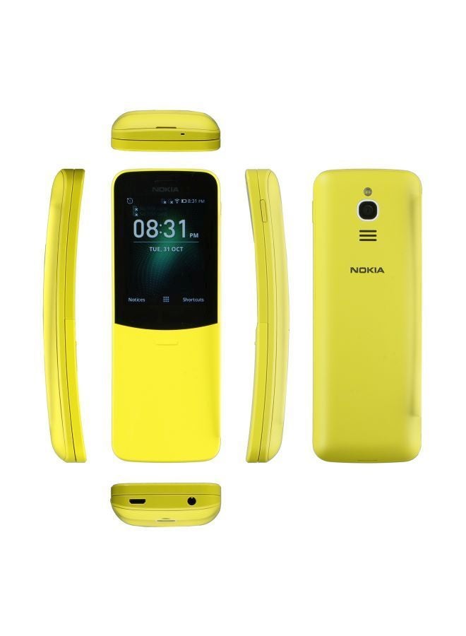 NOKIA - 8110 Dual SIM Yellow 512MB RAM 4 GB 4G LTE - Image 1