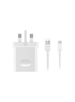 هواوي شاحن جداري Type C USB أبيض  - Image 1