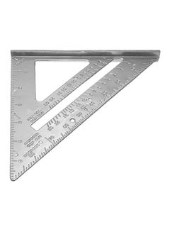 Generic Aluminum Alloy Protractor Grey 20x3x20cm  - Image 3