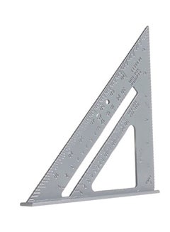 Generic Aluminum Alloy Protractor Grey 20x3x20cm  - Image 2