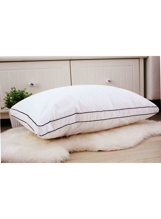 Hours - Slowly Rebounding Hotel Pillow Cotton White 48x74centimeter - Image 1