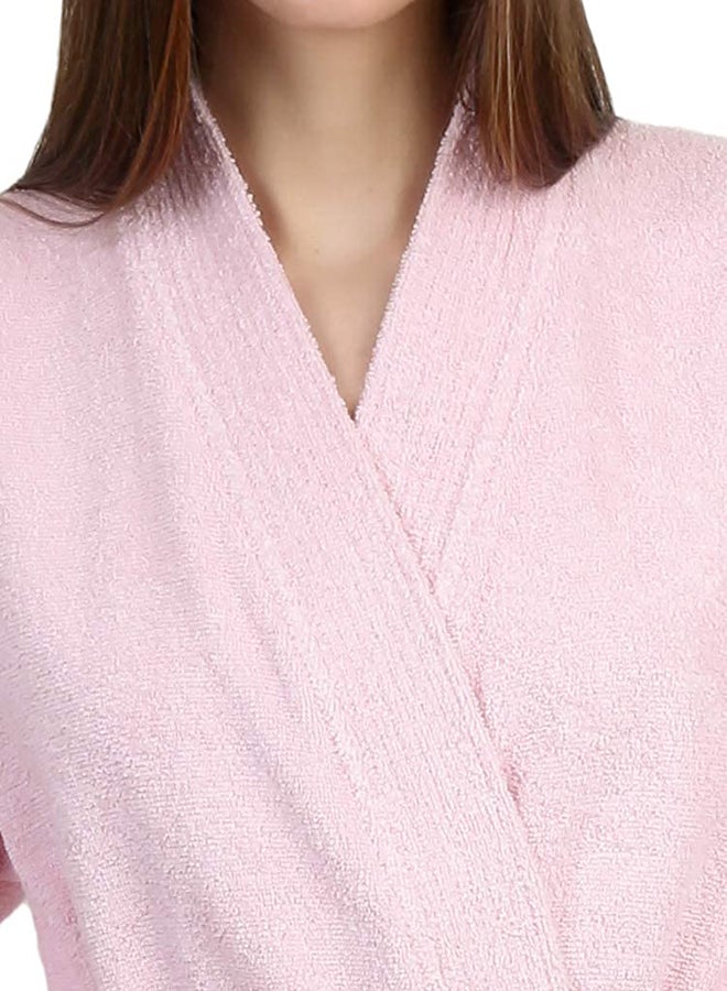 REVE Kimono Style Bathrope Pink 35x28x7cm - Image 2