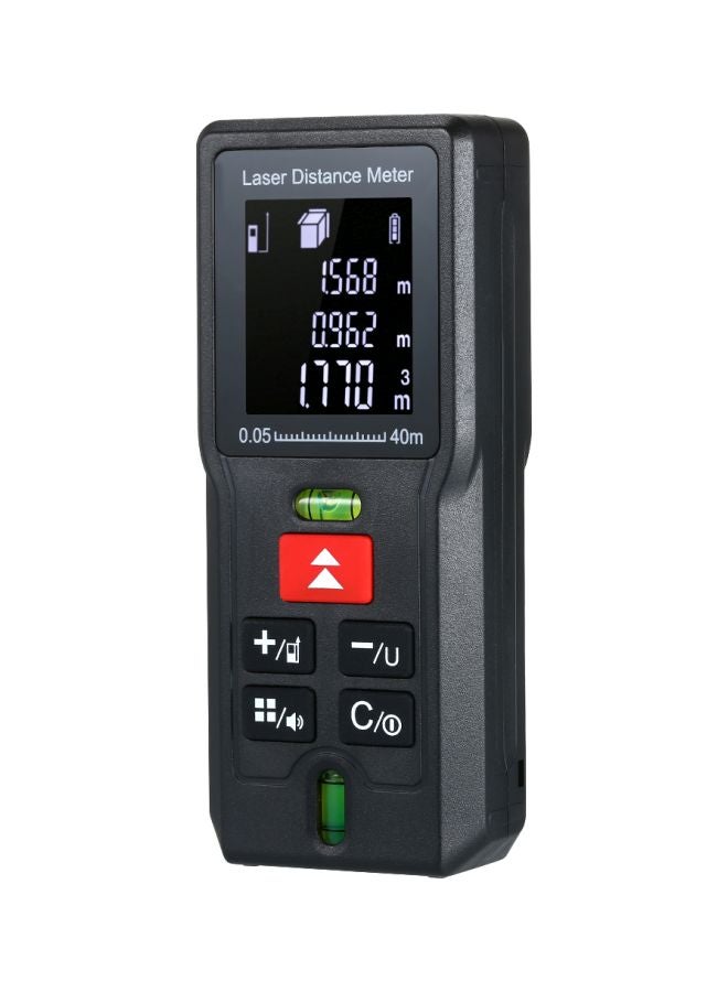 Generic LCD Handheld Digital Laser Rangefinder Black 16.8x4.3x11.5cm  - Image 4