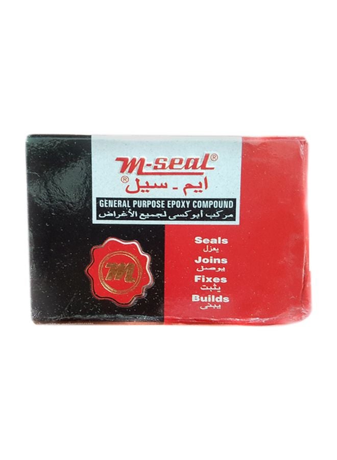 M-Seal Epoxy Compound Filler Red/Black 50grams  - Image 1