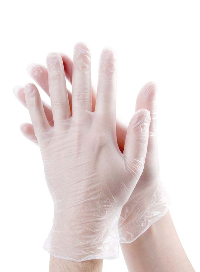 Generic 100-Piece Vinyl Disposable Powder Free Gloves  - Image 1