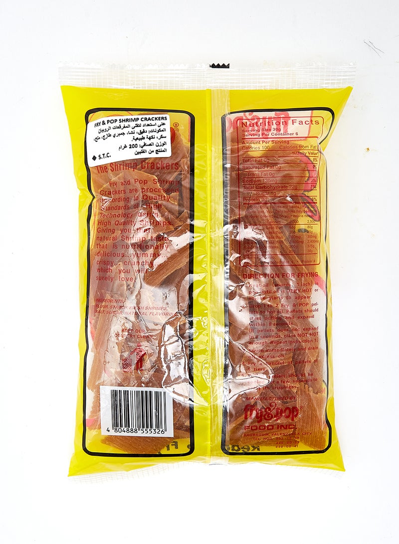 Fry & Pop - Shrimp Crackers 200grams - Image 1
