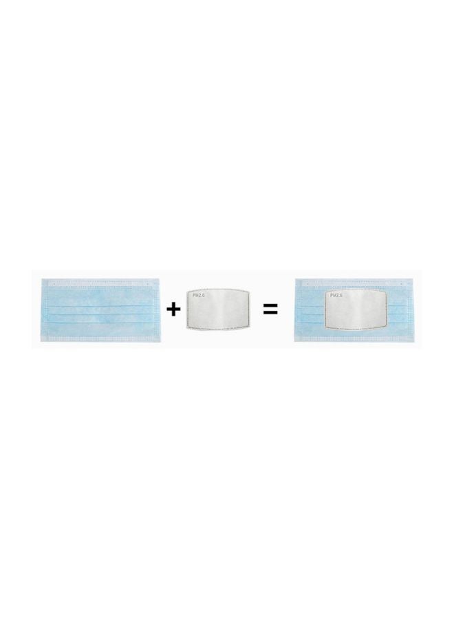 Generic - 50-Piece 5-Layer Mask PM2.5 Filter - Image 1