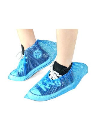 Amazon Blue Plastic Shoe Covers Generic Disposable Plastic Shoe