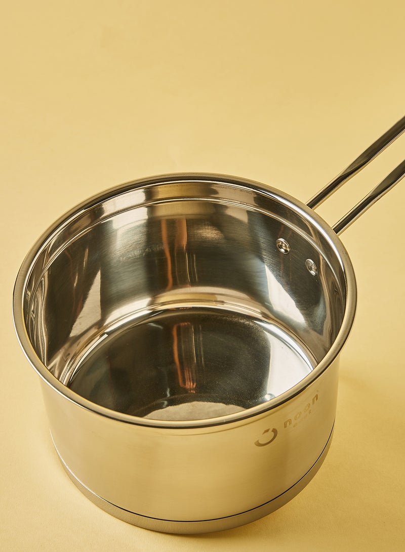 Noon East - 12-Piece Stainless Steel Cookware Set Silver - Image 1