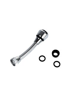 Turbo Flex 360 Faucet Swivel Hose Silver