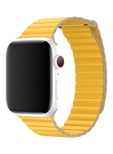 Replacement Band For Apple Watch 44mm Yellow