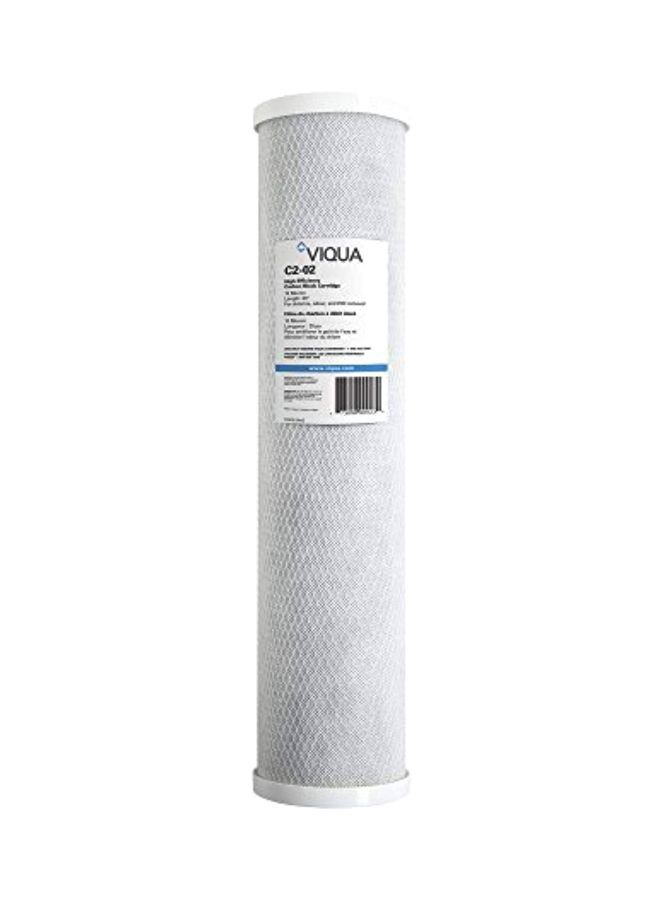 Viqua Replacement 10 Micron Water Filter Cartridge White 20x4.5inch 